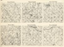 Dane County - Vermont, Deerfield, Sun Prairie, Albion, Cross Plains, Springdale, Wisconsin State Atlas 1930c